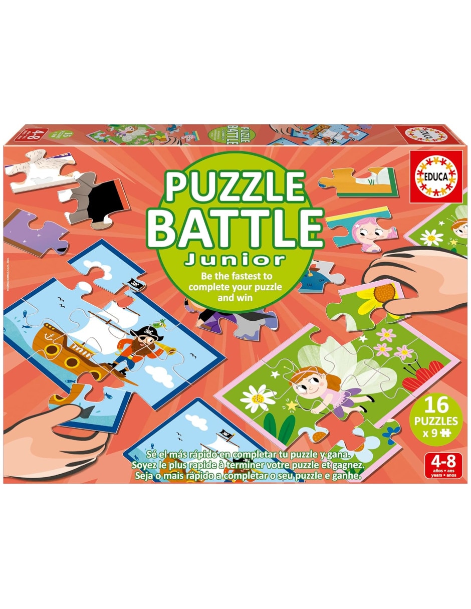 Rompecabezas bosque mágico puzzle battle jr. Fantasía 144 piezas Rompecabezas bosque mágico puzzle battle jr. Fantasía 144 piezas