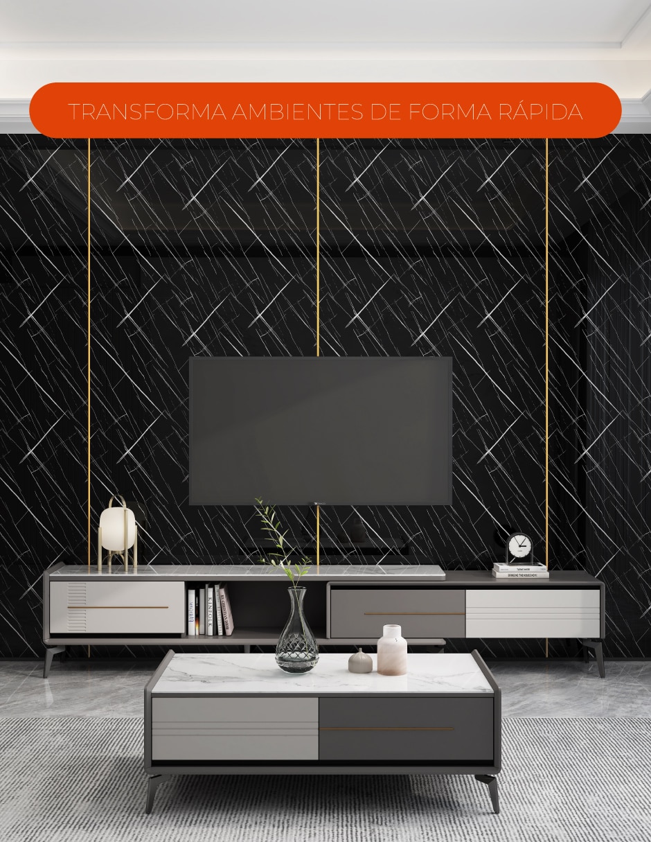 Panel decorativo para hogar e interior de rectangular 5