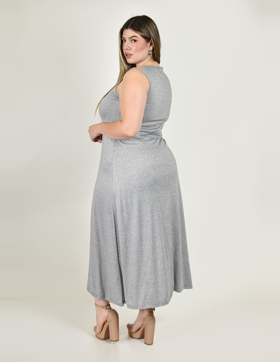 Vestido largo casual para mujer 5