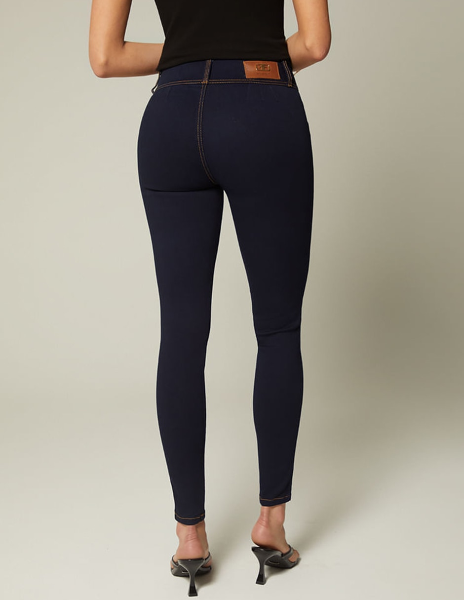 Jeans regular ultra slim cintura studio f estocolmo crawford light para mujer
