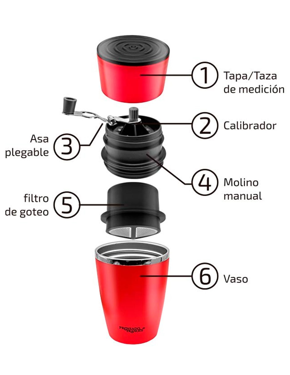 Molino café coffee boy de plástico 3