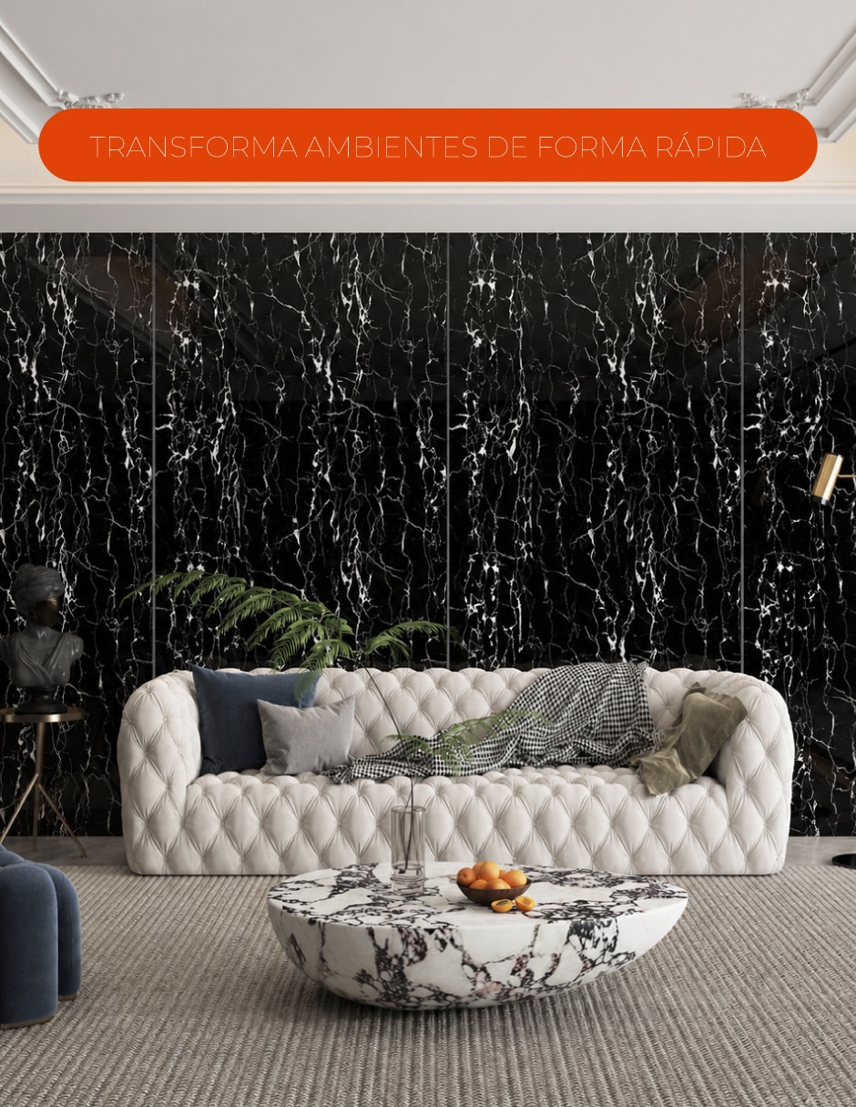 Panel decorativo para hogar e interior de rectangular 3