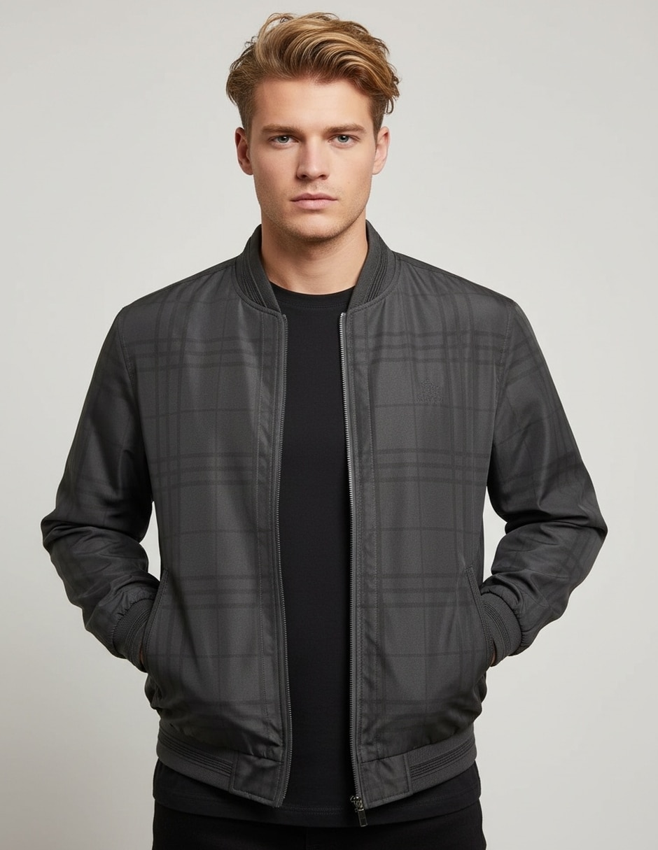 Chamarra bomber polo retro of yatch london boris reversible para hombre