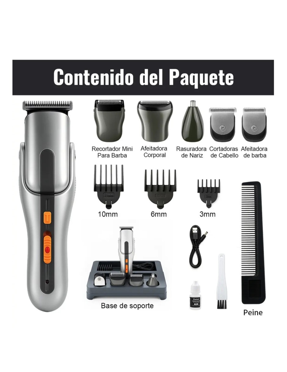 Kit de afeitado de 9 piezas 2