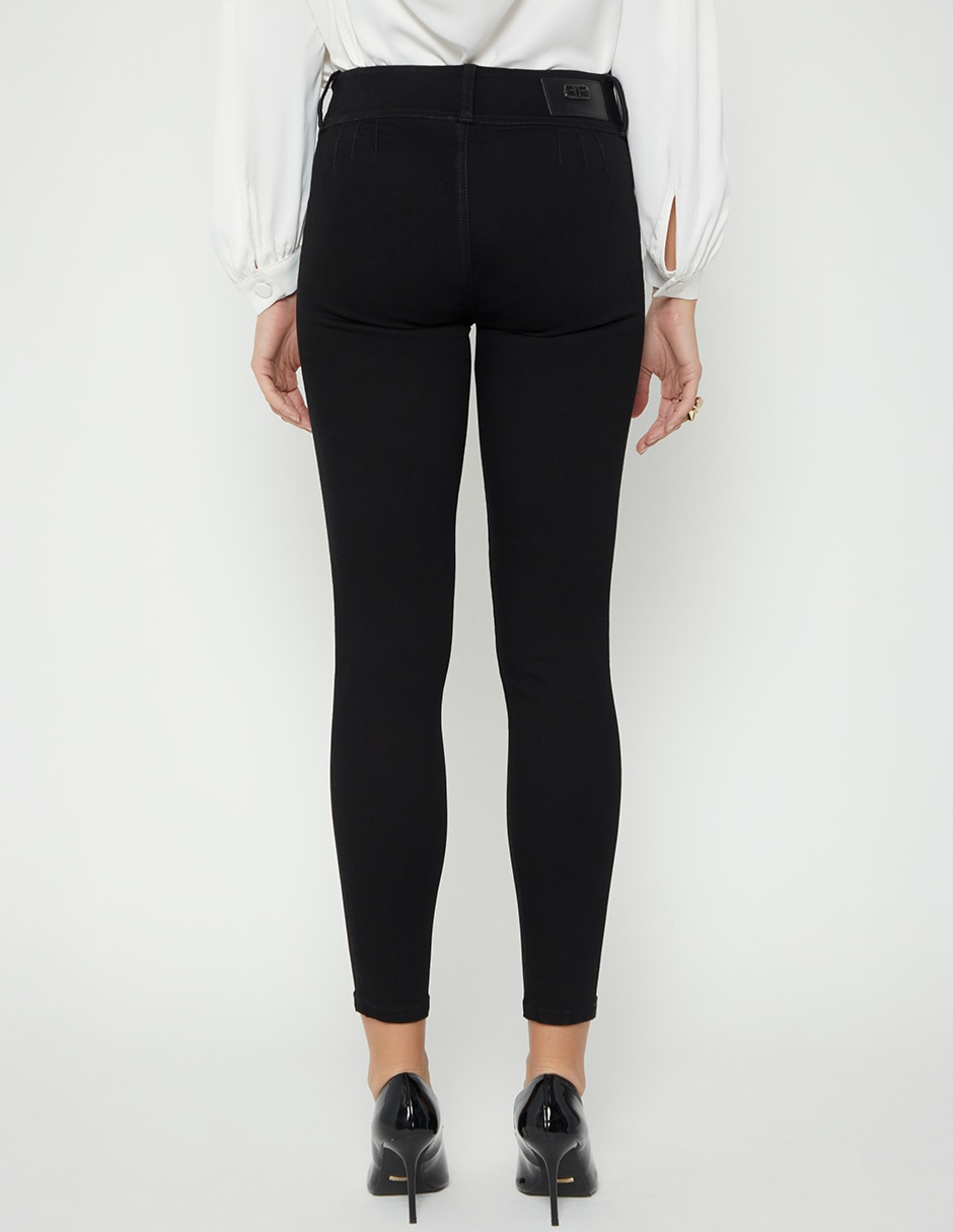 Jeans regular ultra slim cintura studio f indigo miner crawford light para mujer