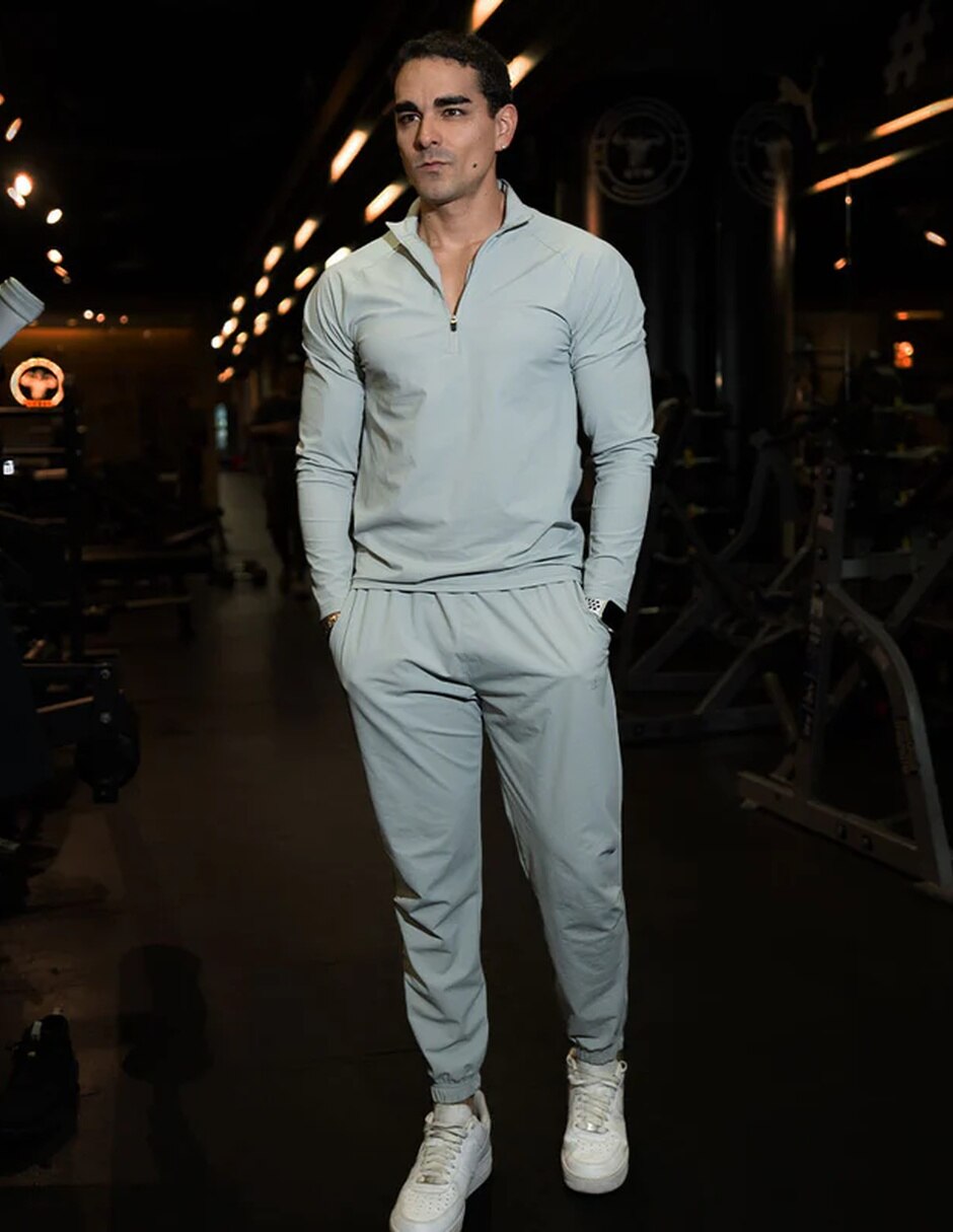 Jogger ajustado motion series cierre en tobillo para hombre 9