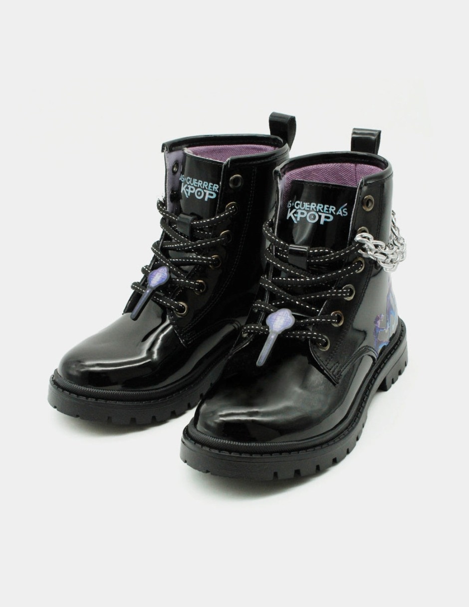 Bota kpop demon hunters k-pop para infantil niña
