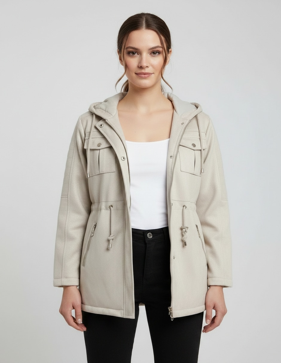Chamarra parka polo retro of yatch london para mujer