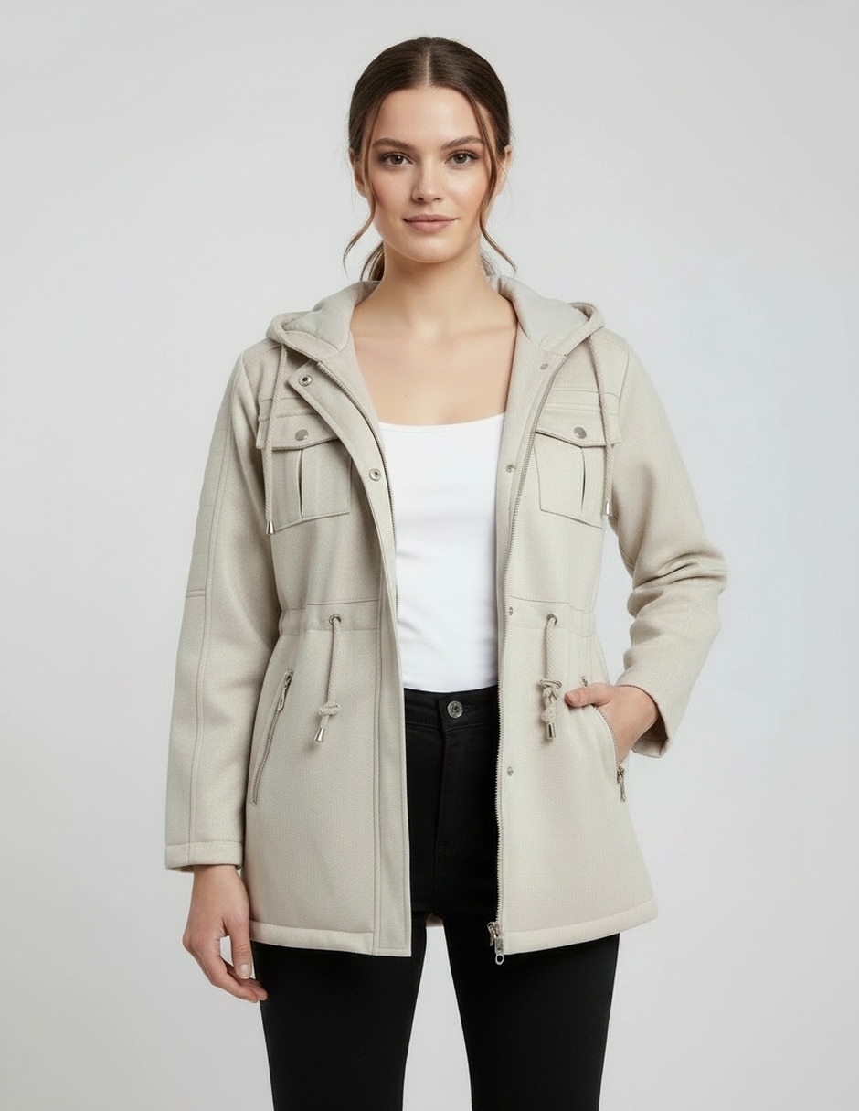 Chamarra parka polo retro of yatch london para mujer