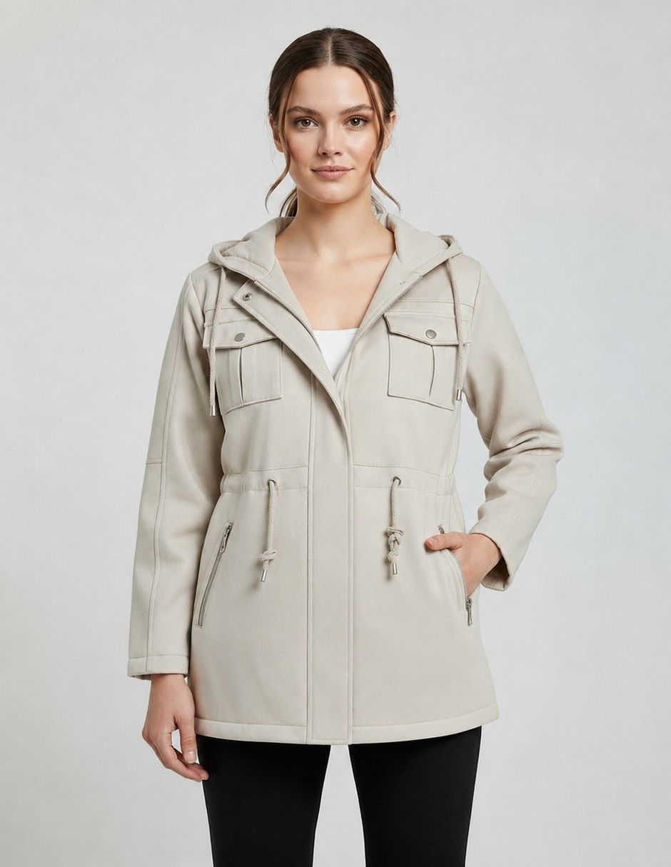 Chamarra parka polo retro of yatch london para mujer