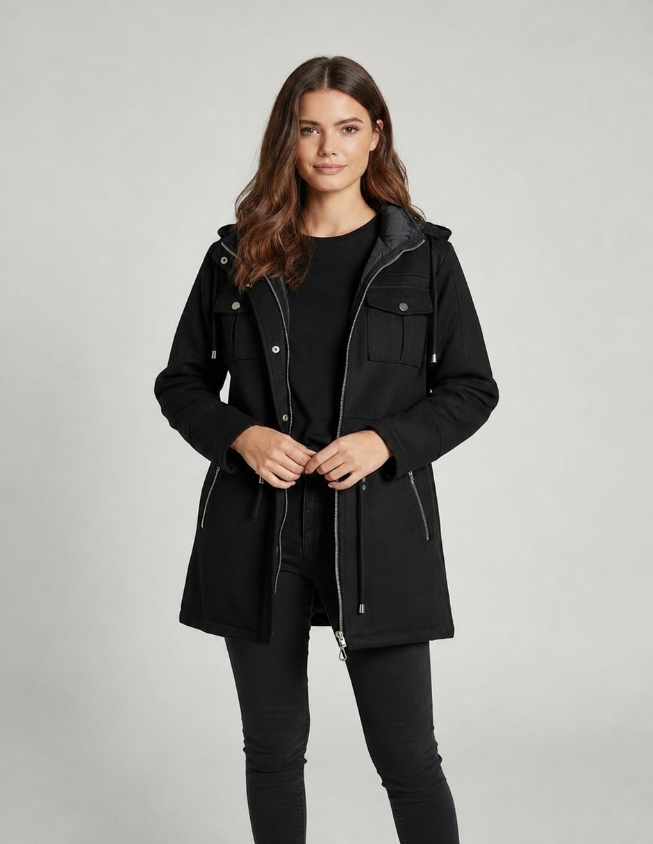 Chamarra parka para mujer Chamarra parka para mujer