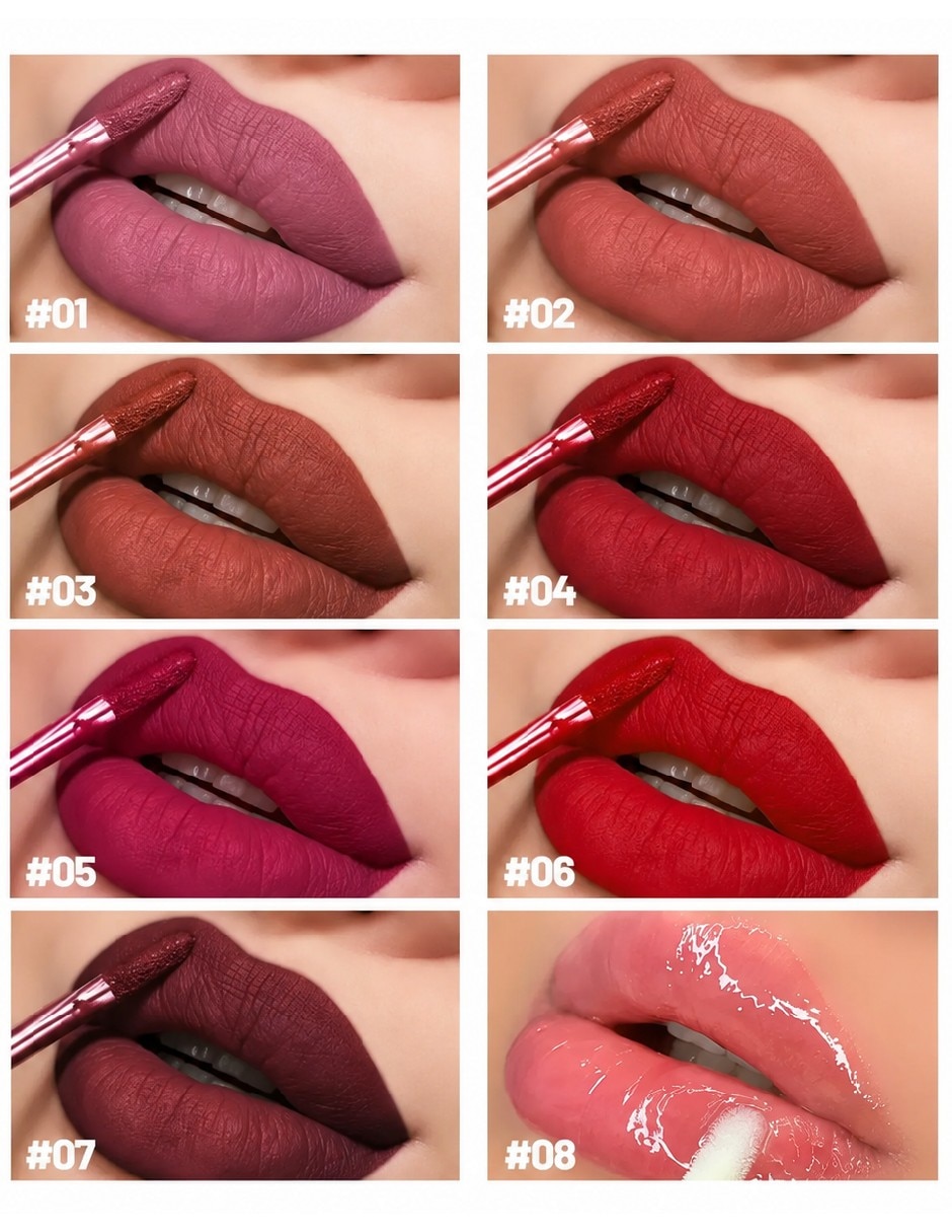 Kit labial mate 4