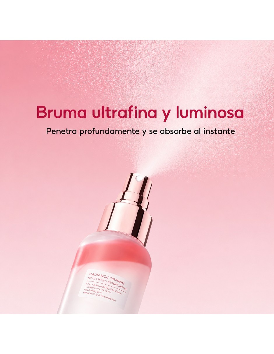 Sérum antiedad facial sérum spray iluminador anti-edad 100 ml de todo tipo de piel 2