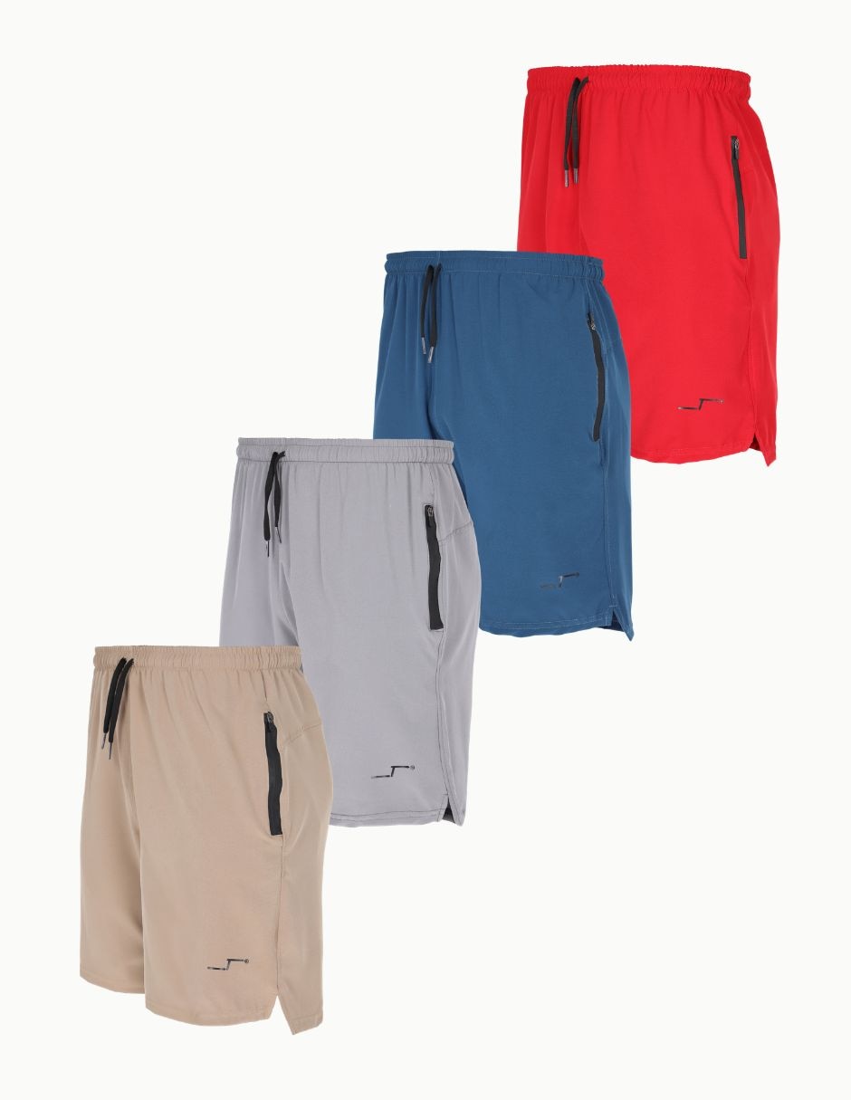 Short con bolsillos para multidisciplina hombre