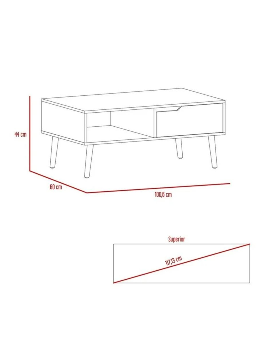 Mesa de centro armable 6