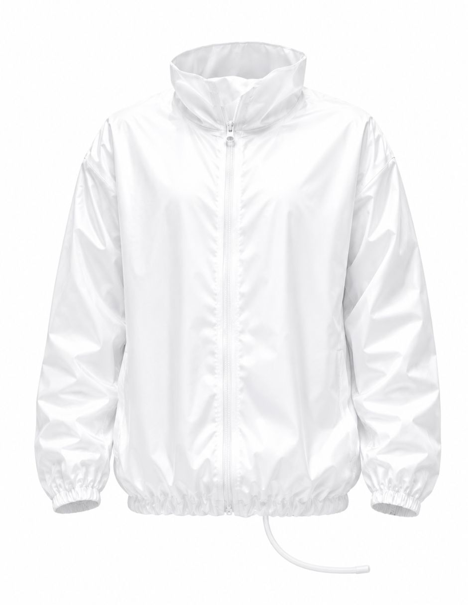 Chamarra rompevientos sí cuello con cierre para hombre Chamarra rompevientos sí cuello con cierre para hombre