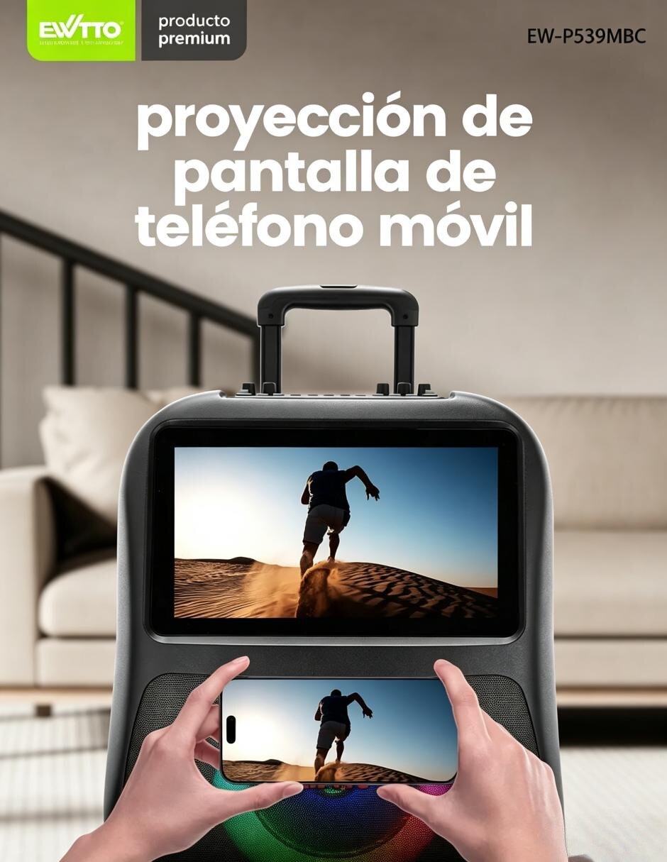 Bocina portátil Bluetooth 8