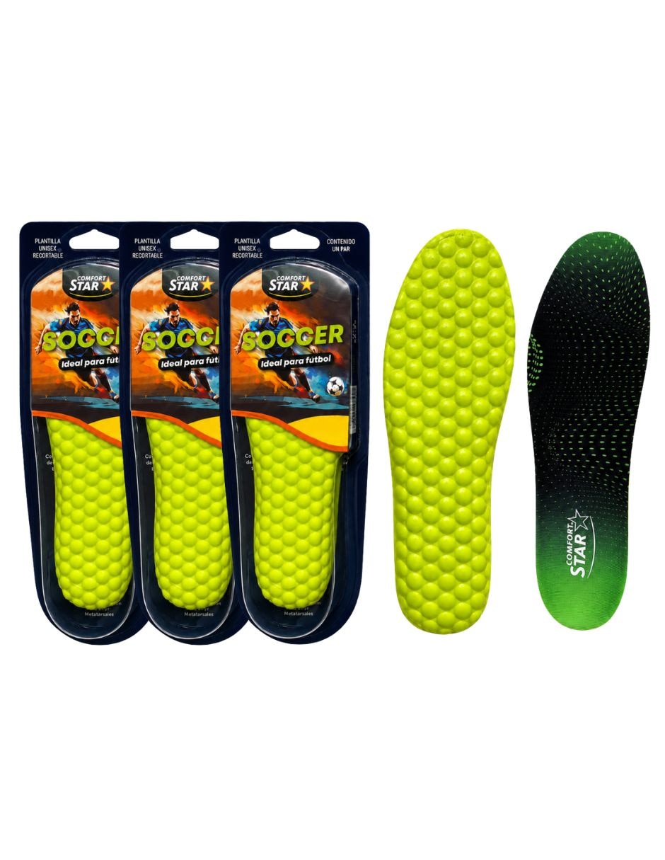 Plantilla deportiva comfort star de poliuretano