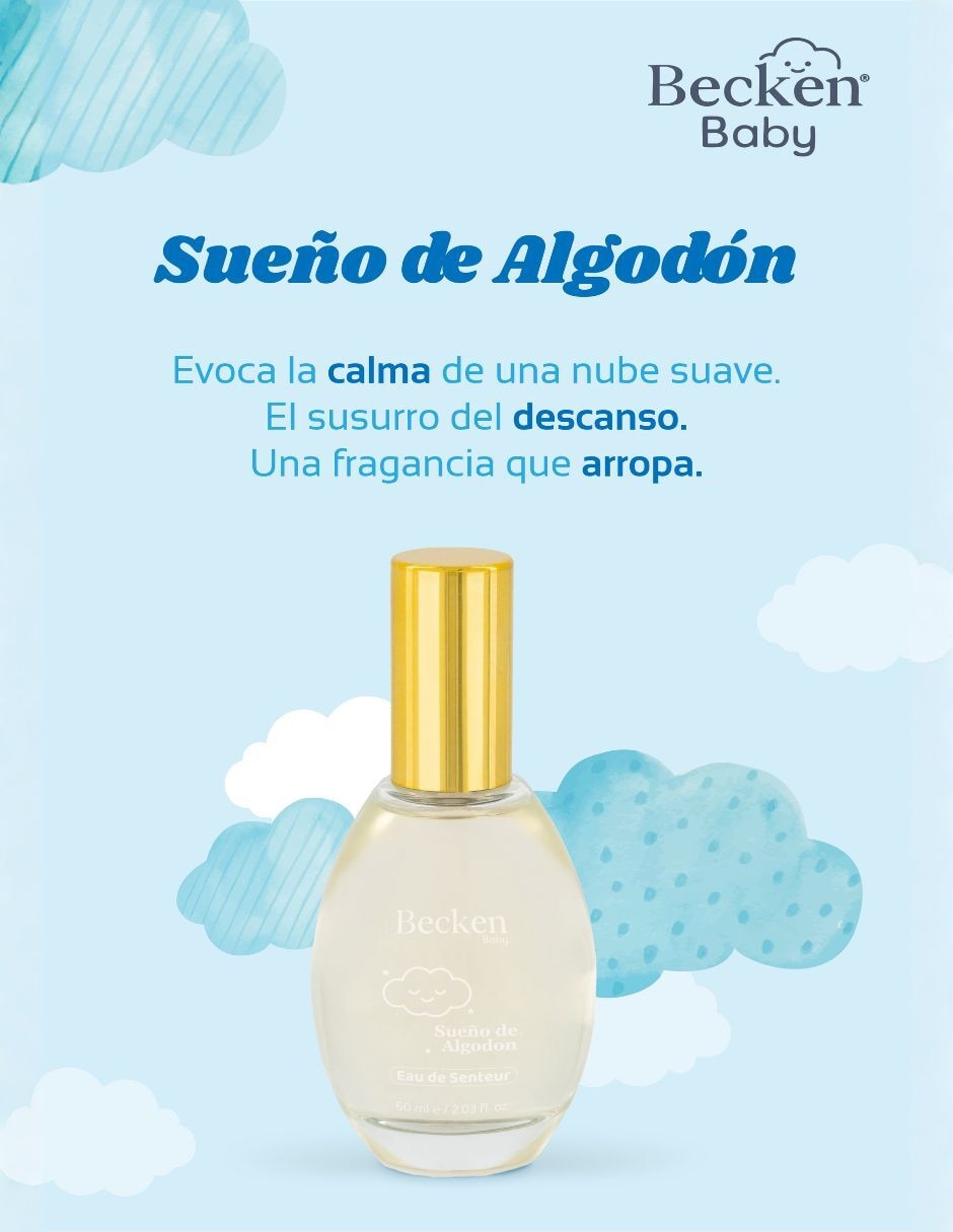 Eau de parfum Becken Baby Sueño de Algodón unisex 5