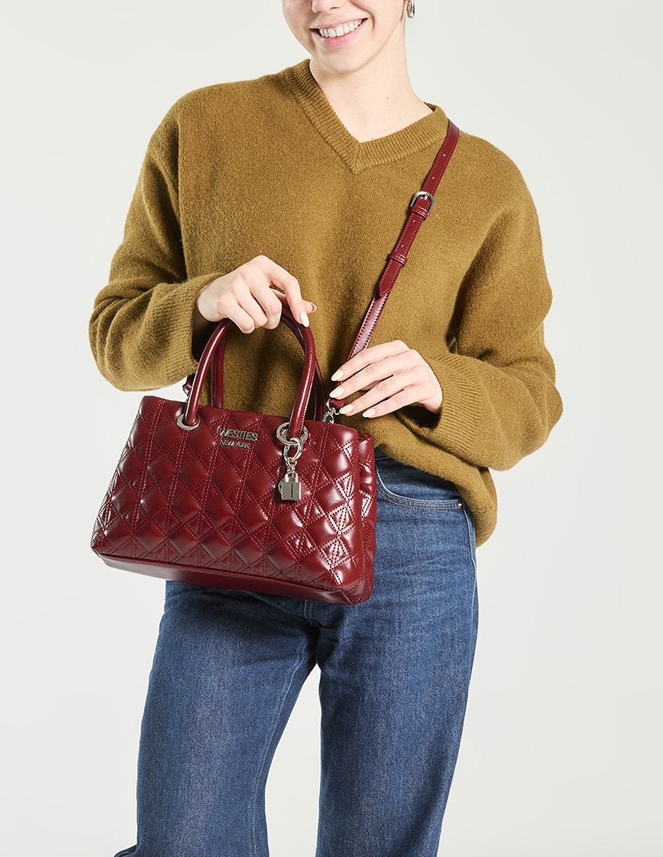 Bolsa satchel Darneo para mujer 4