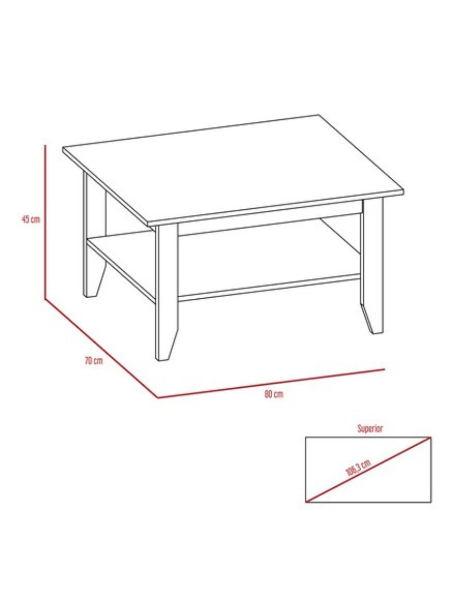 Mesa de centro armable 6