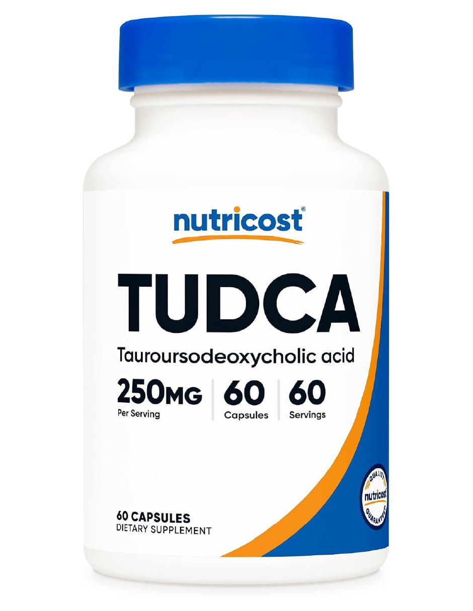 Suplementos alimenticios nutricost tudca ácido tauroursodesoxicólico 250 mg 60 cápsulas nutricost con aminoácidos