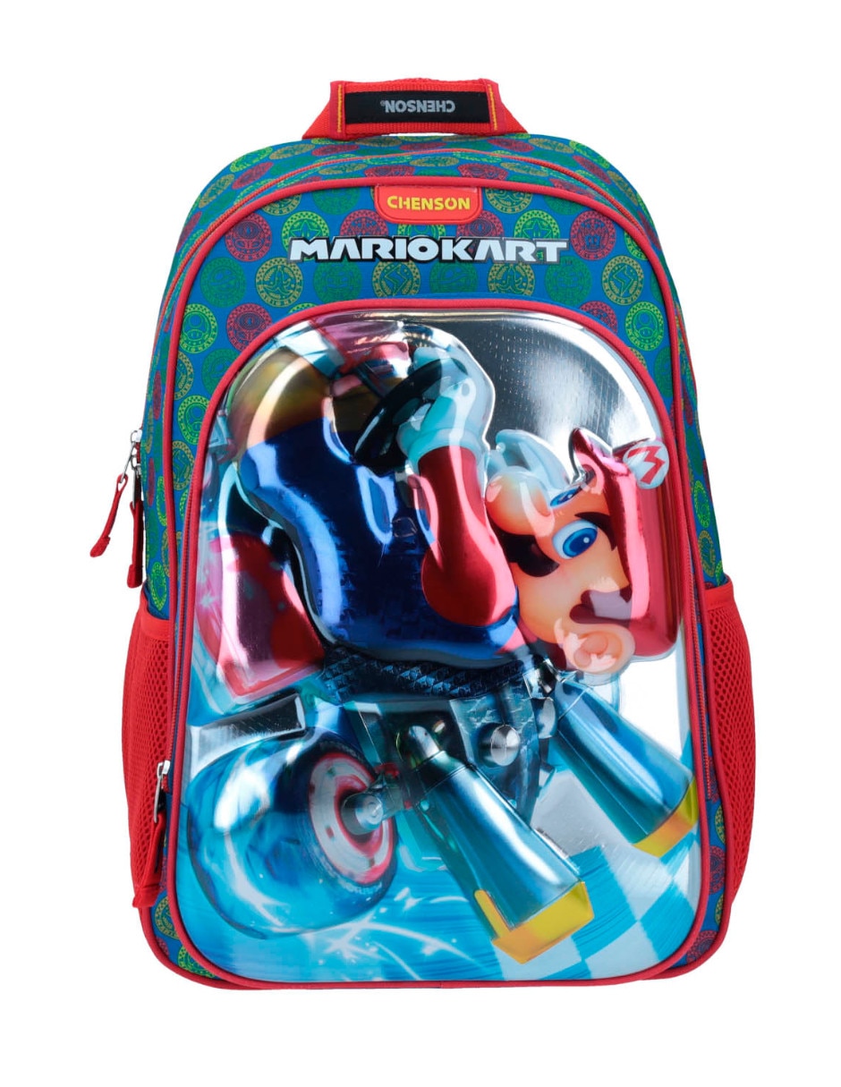 Mochila escolar mario kart escolar para niño Mochila escolar mario kart escolar para niño