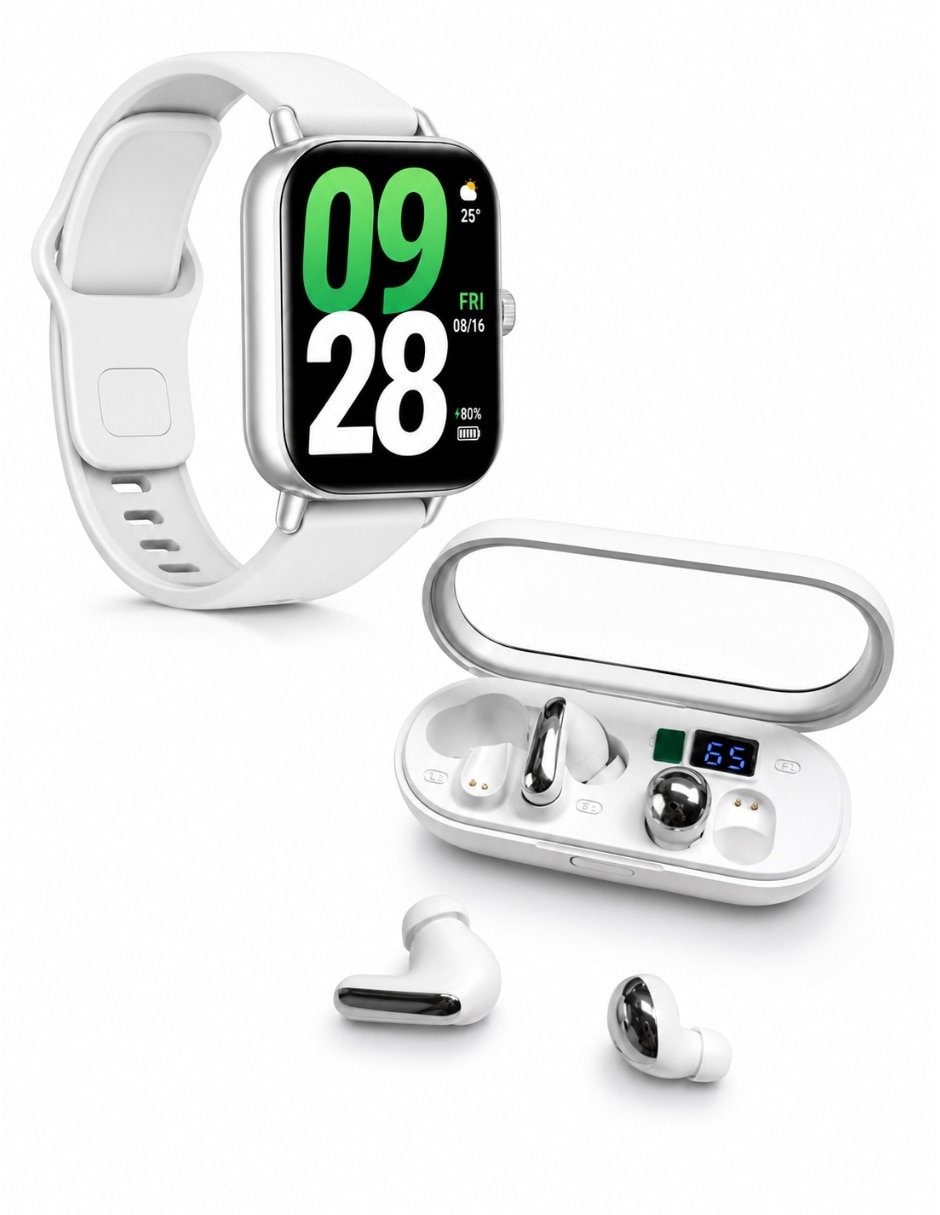 Smartband xiaomi redmi watch 5 active con hh more t-55 dobles unisex