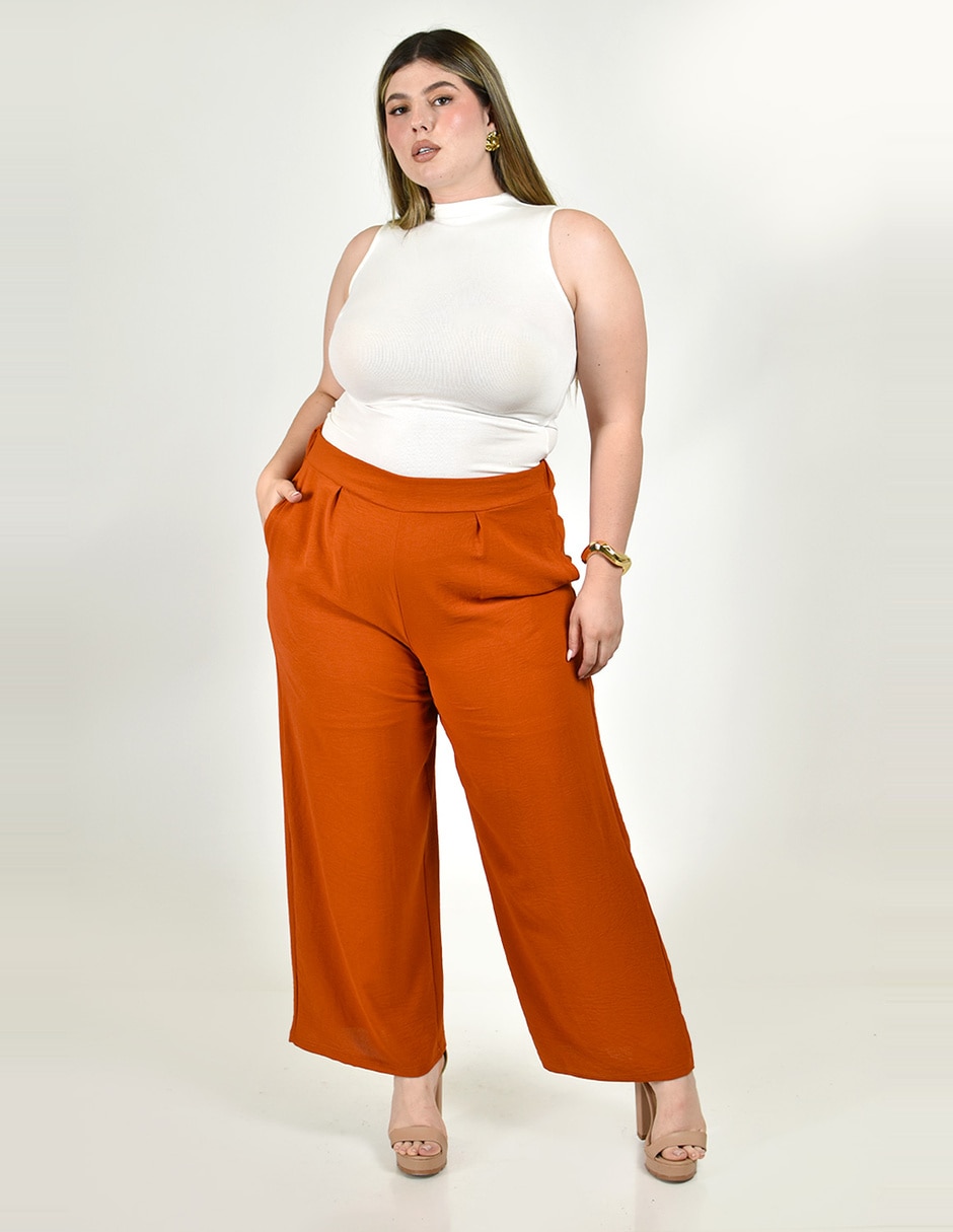 Pantalón regular regular para mujer 3