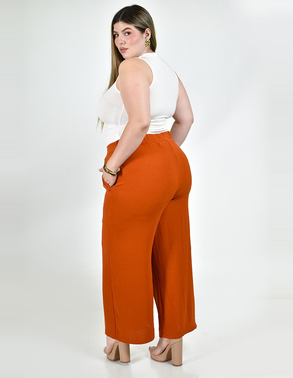 Pantalón regular regular para mujer 5