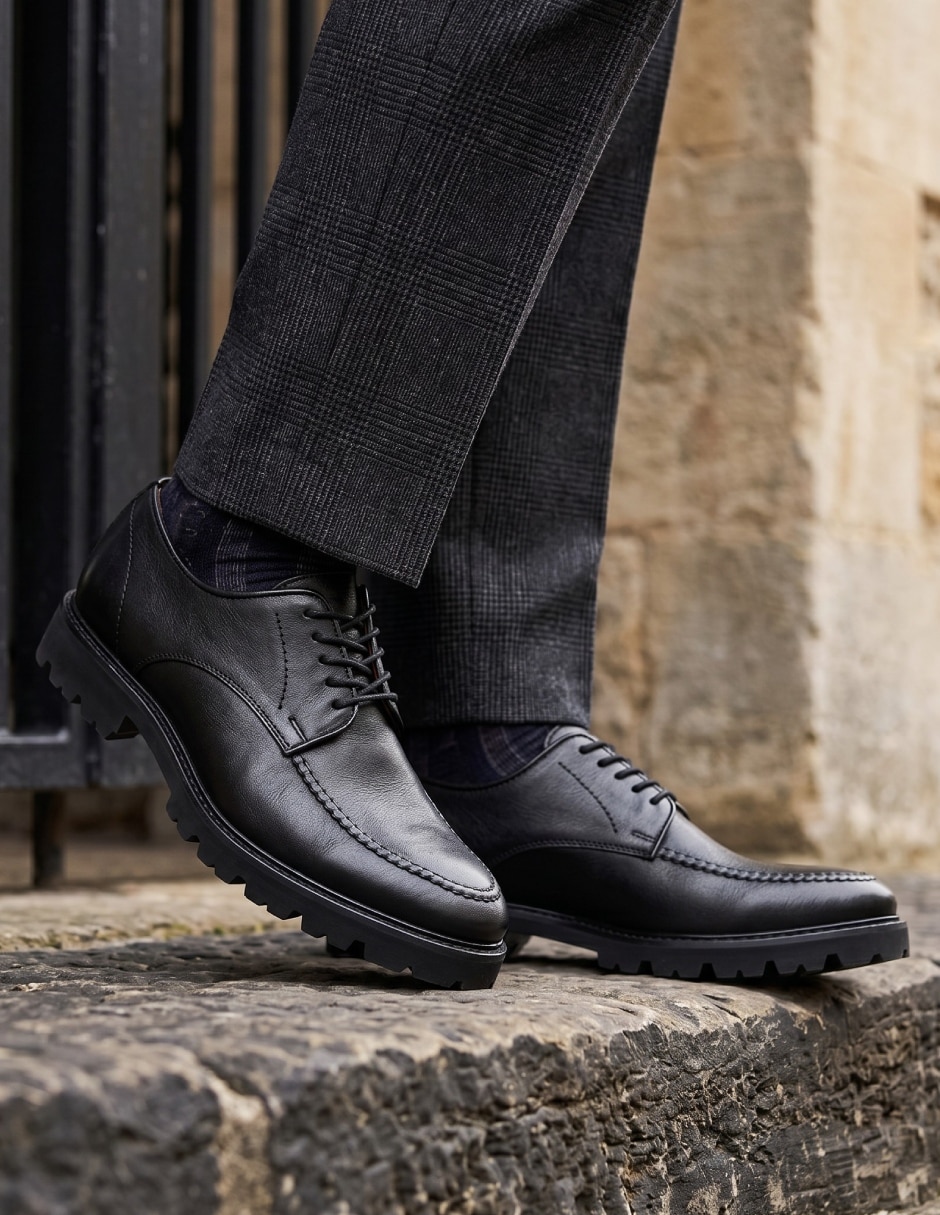 Zapato derby gromo derby para hombre