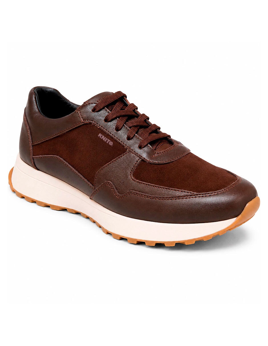 Tenis de piel Knite para hombre