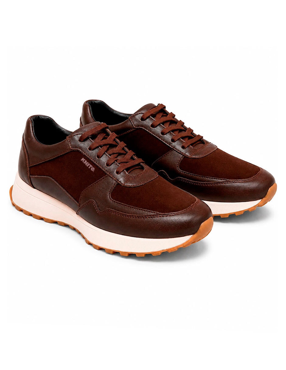 Tenis de piel Knite para hombre