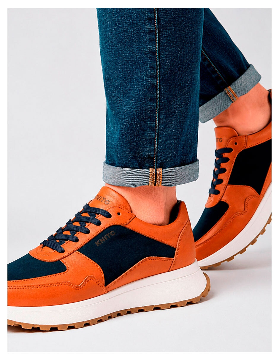 Tenis de piel para hombre 3