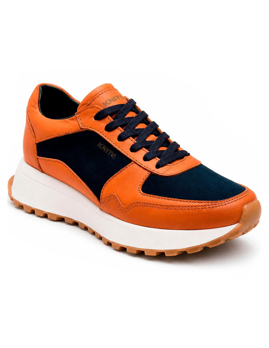 Tenis de piel para hombre 4