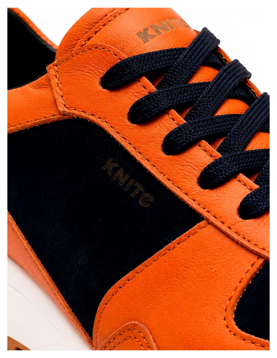 Tenis de piel para hombre 9