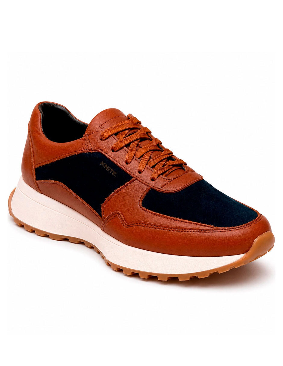 Tenis de piel para hombre 2