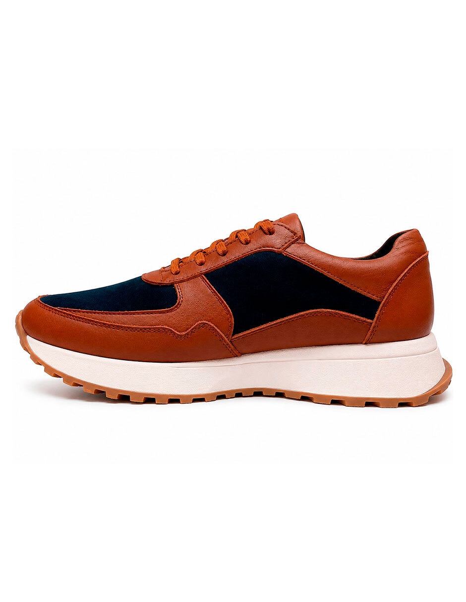 Tenis de piel para hombre 4