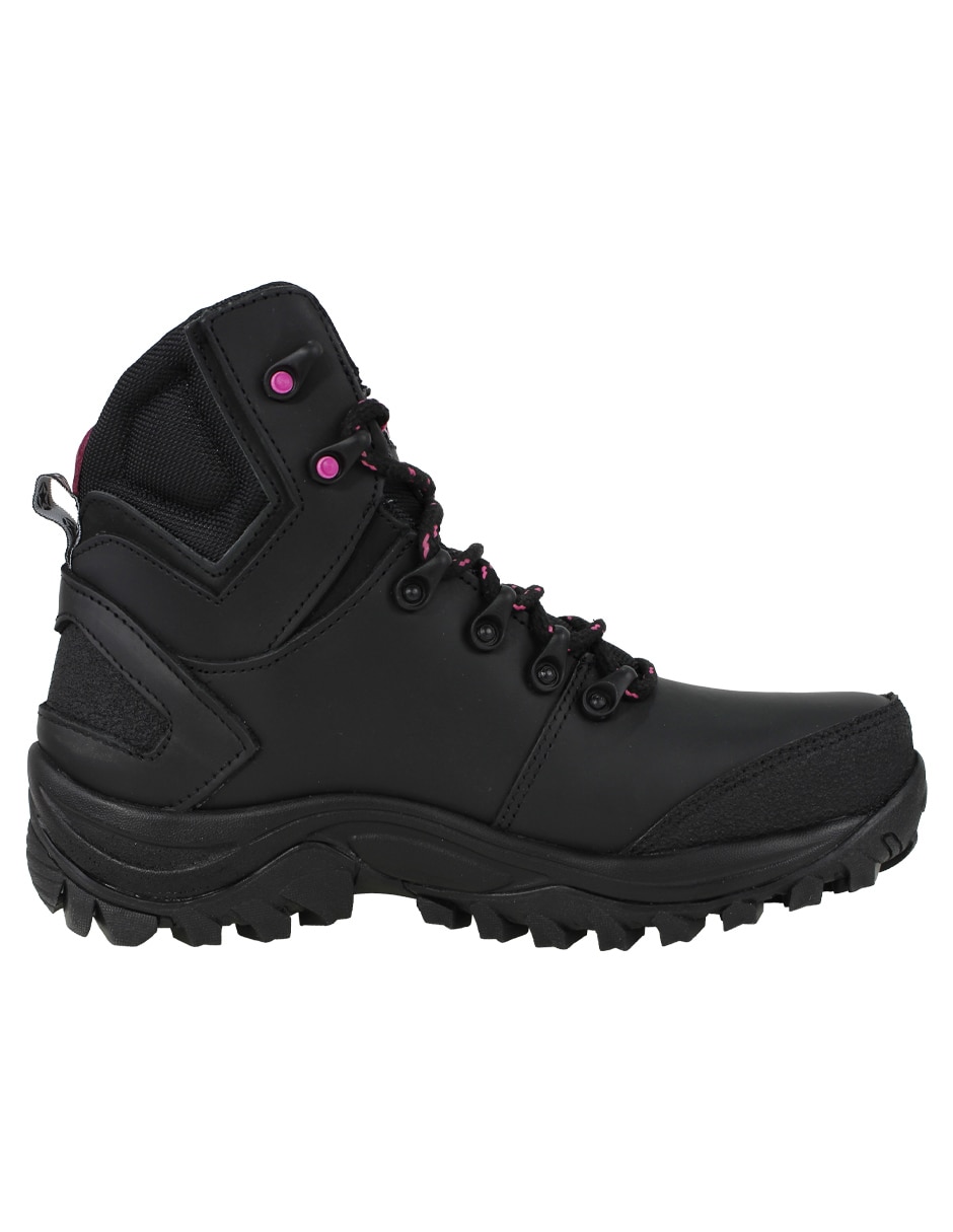 Bota al tobillo de piel para mujer 5