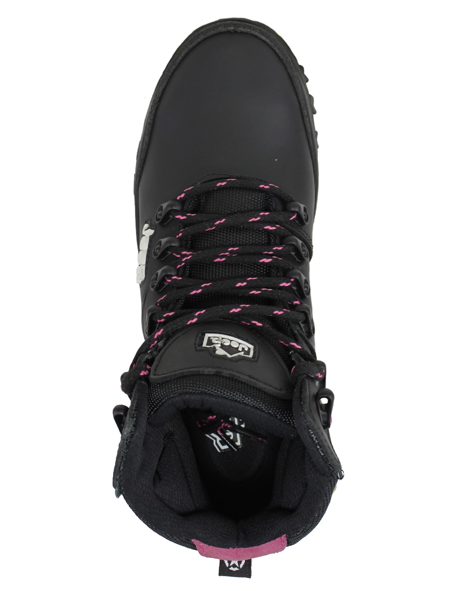 Bota al tobillo de piel para mujer 6