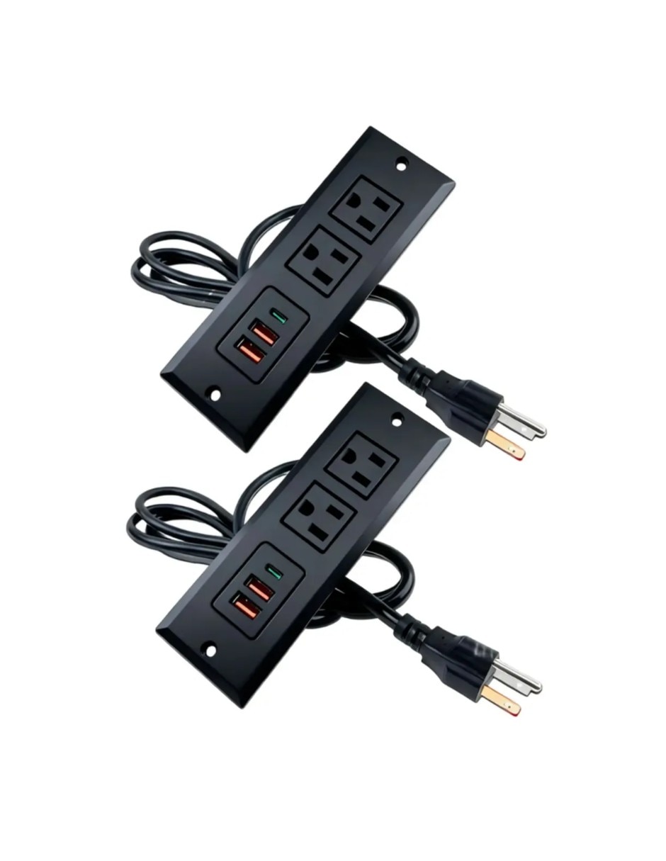 Multicontacto de 2 salidas y 2 puertos usb c Multicontacto de 2 salidas y 2 puertos usb c