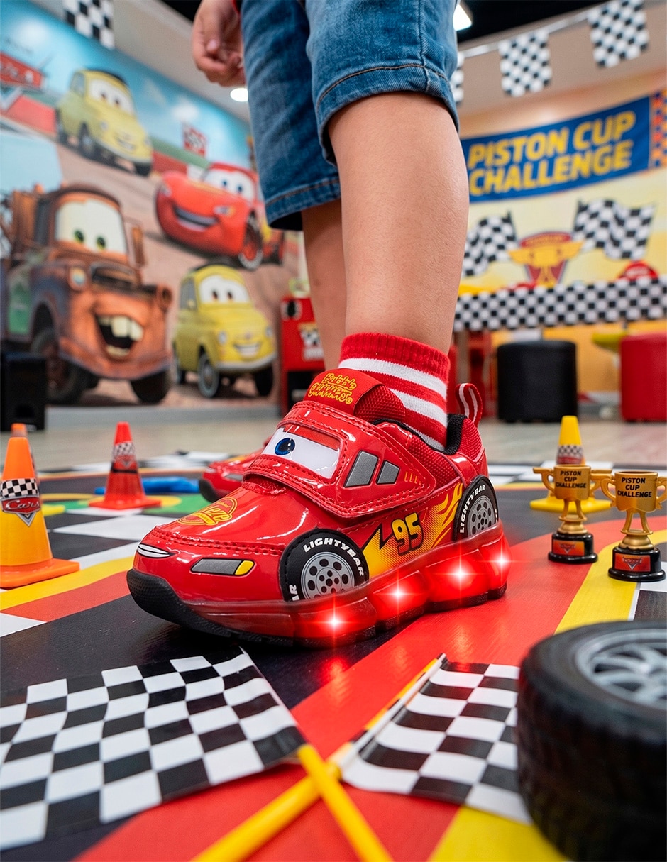 Tenis para infantil niño rayo mcqueen 6