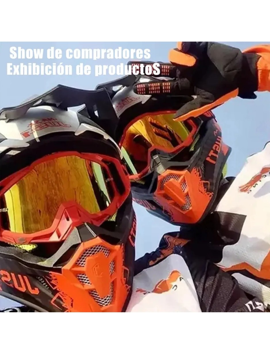 Goggles transparentes para motorsport unisex 3