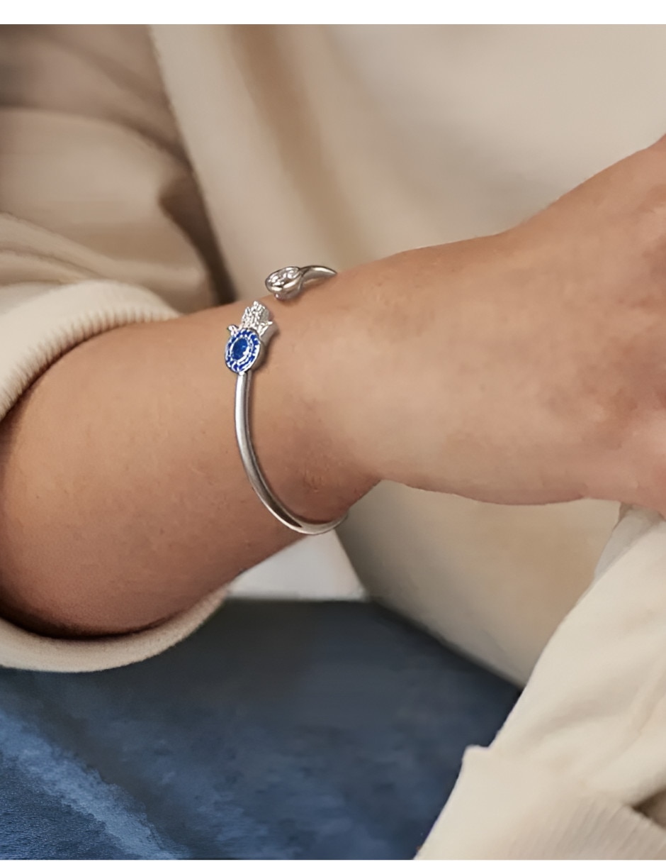 Pulsera de plata con p 925 acabado 3