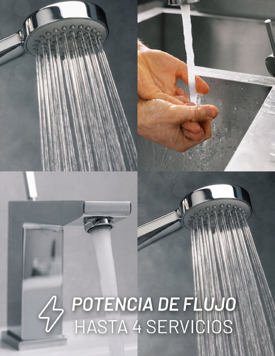 Bomba de agua presurizada 1/2 hp 3