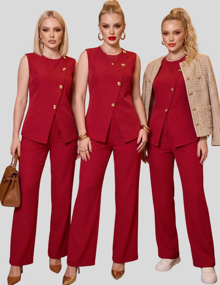 Conjunto formal malabis para mujer