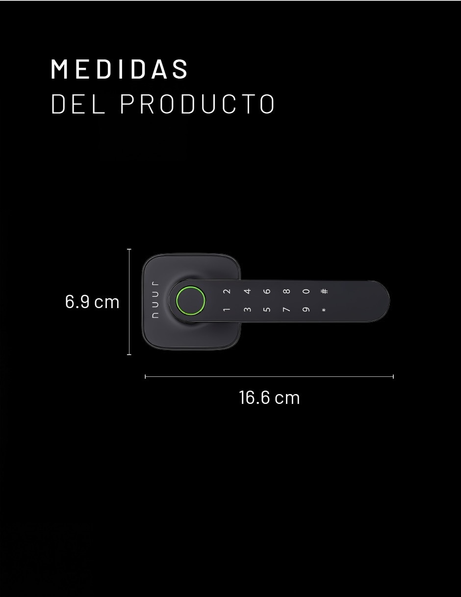 Cerradura digital cerradi-c de biométrica 4