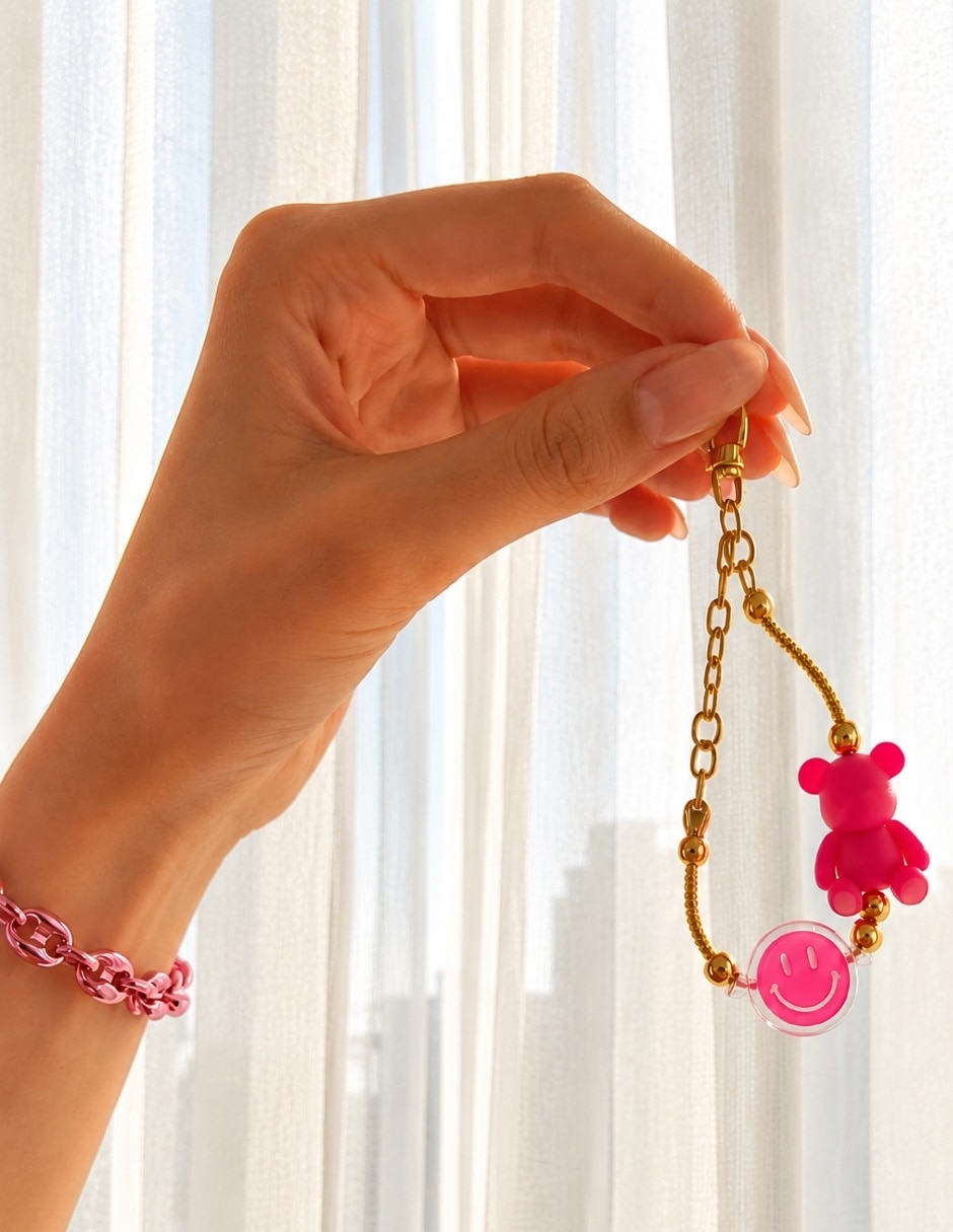 Set de brazalete yoiko con resina bear brick popsy acabado