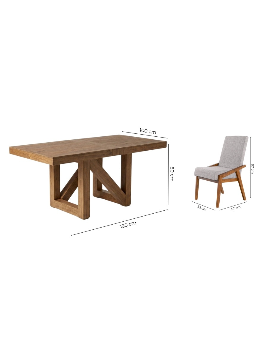 Comedor Talía + Francia para 6 personas 10