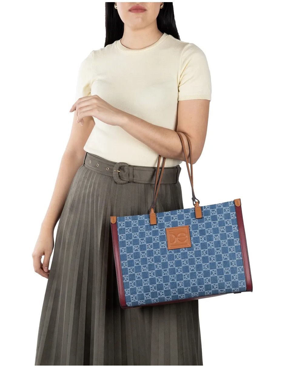 Bolsa tote moda de piel vegana para mujer 3
